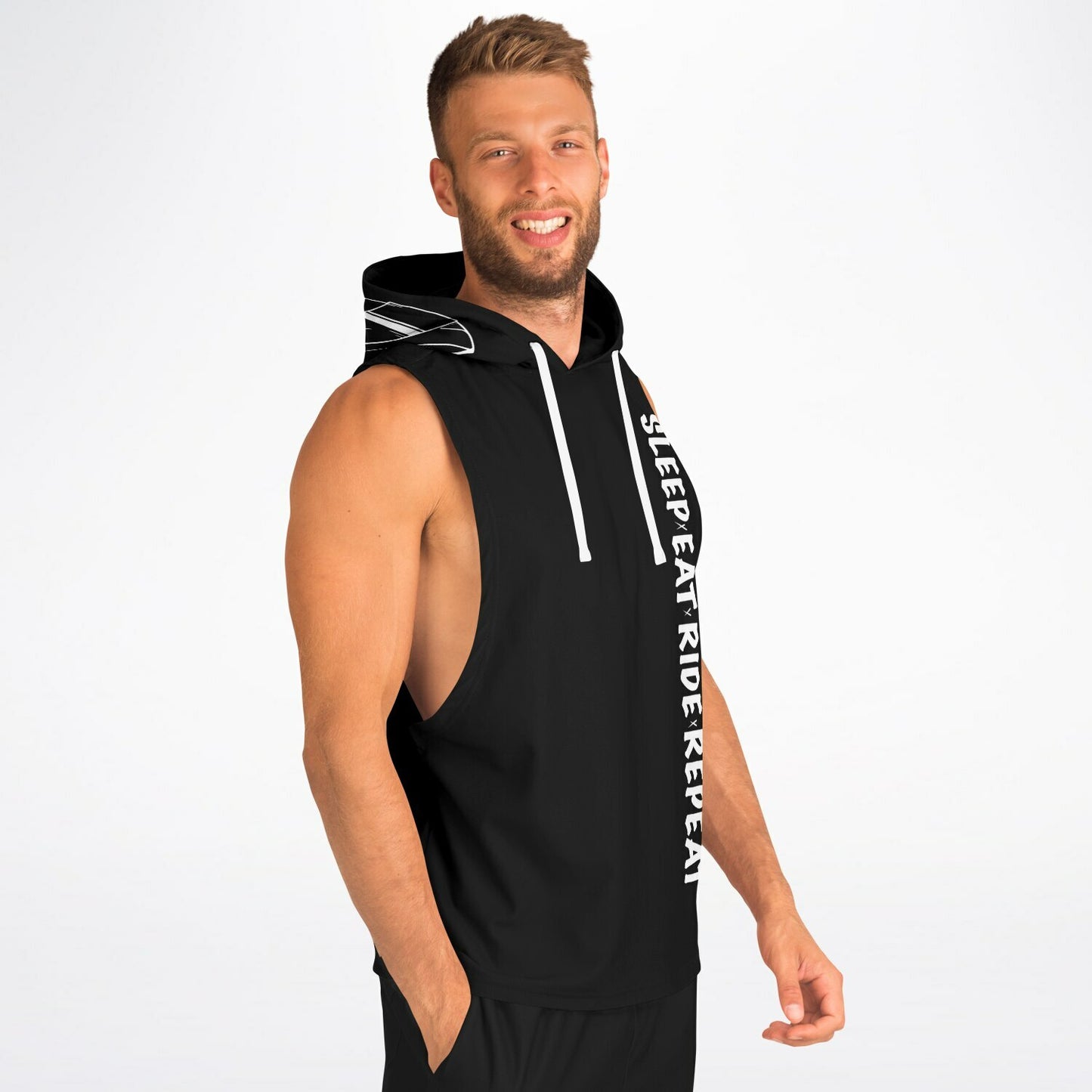Helmet Hood | Suzuki GSXR | Athletic Drop Armhole Hoodie