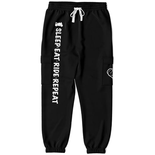 Sleep, Eat, Ride, Repeat | Cargo Sweatpants