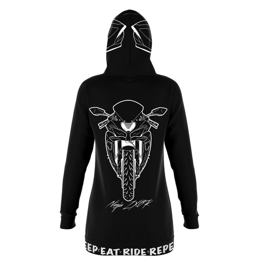 Helmet Hood | Ninja ZX6R | Long Hoodie