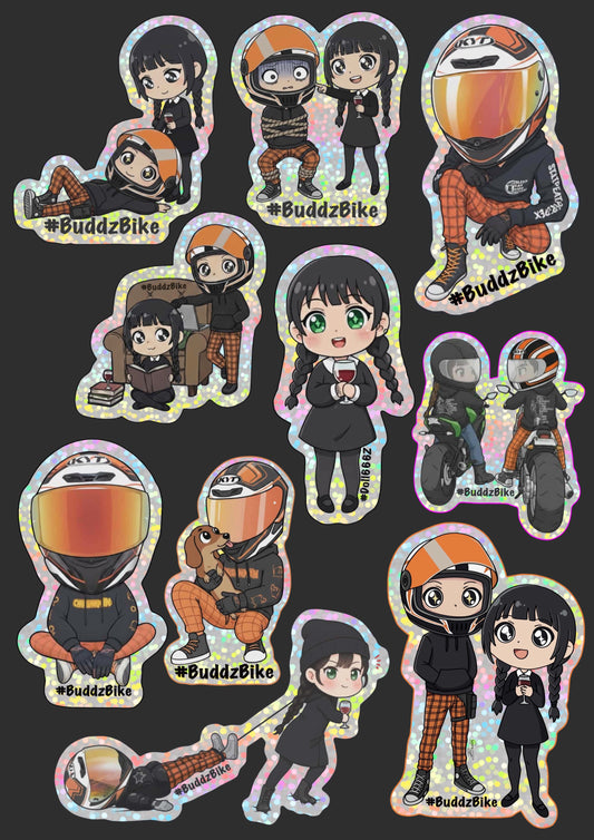 .1 Chibi Buddz&Dollz | 10 Sticker Pack