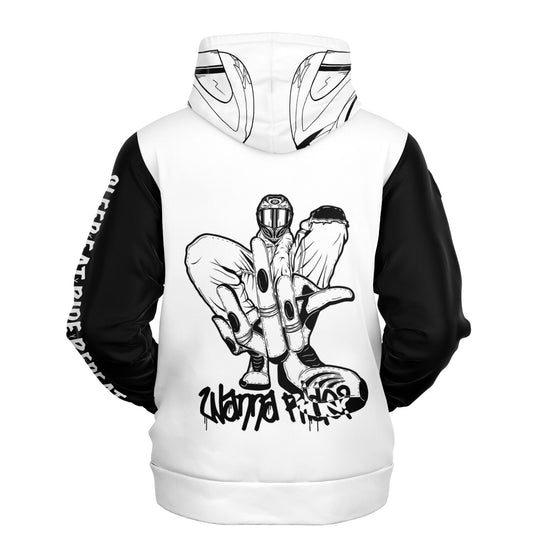 Helmet Hood | Wanna Ride? | Hoodie