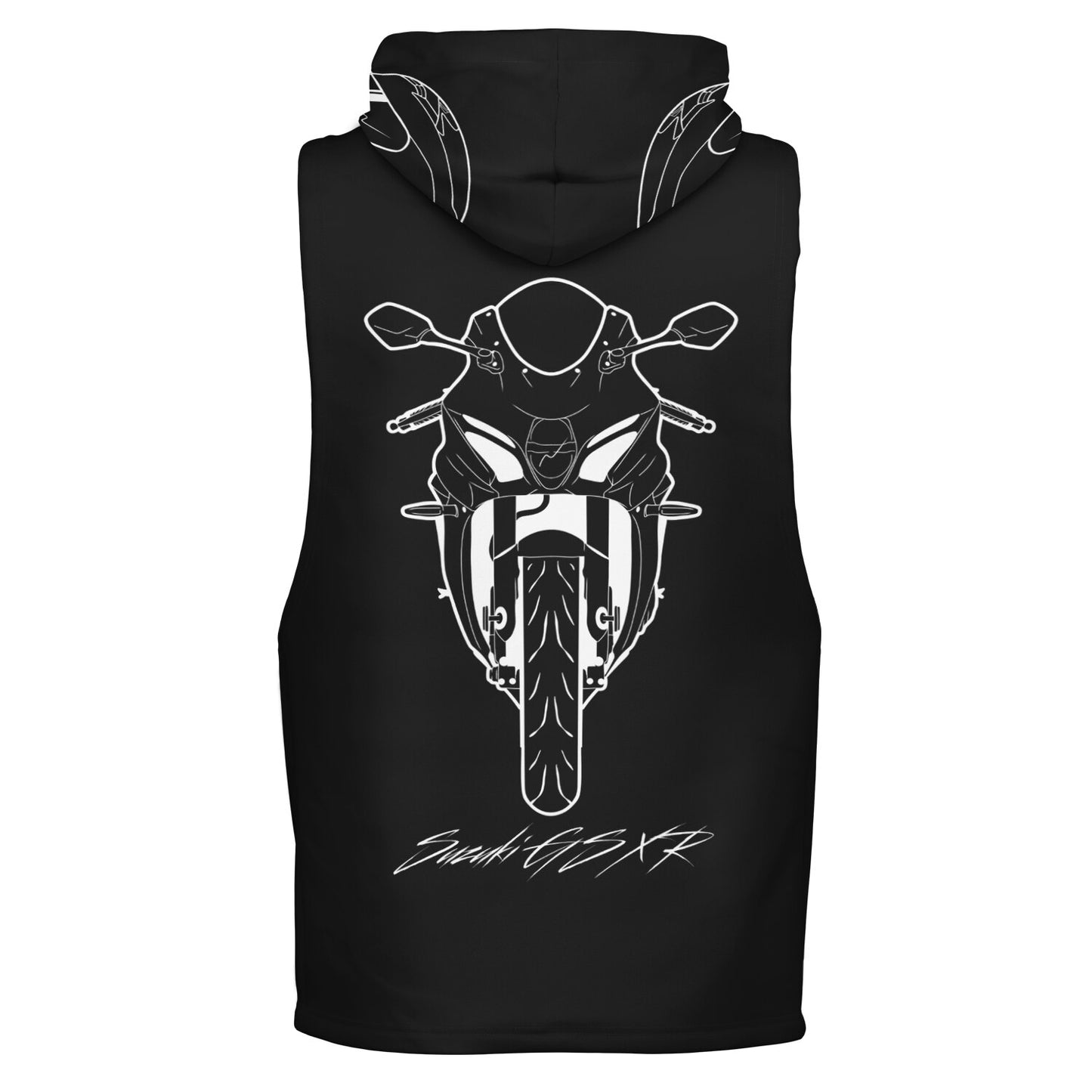 Helmet Hood | Suzuki GSXR | Athletic Drop Armhole Hoodie