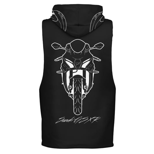 Helmet Hood | Suzuki GSXR | Athletic  Drop Armhole Hoodie
